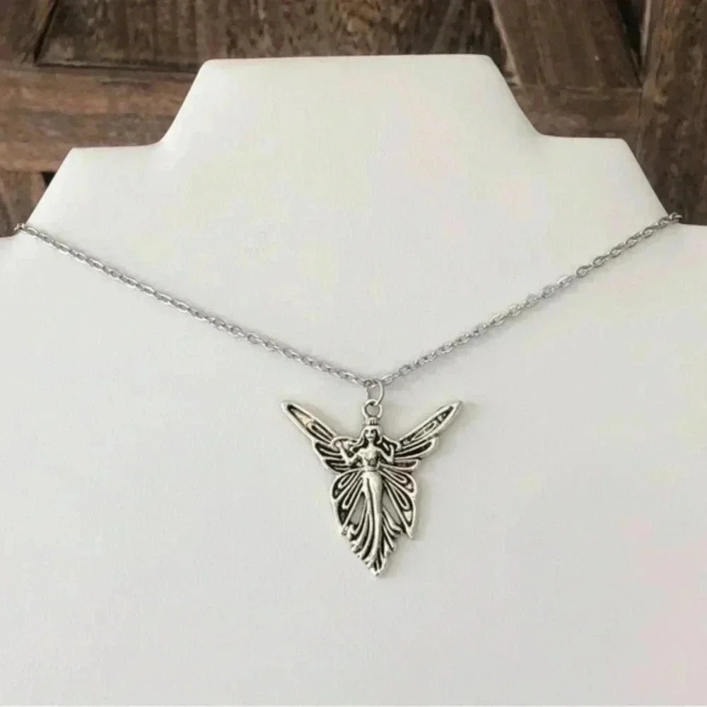 Fairy Fantasy Handmade Stainless Steel Necklace NWT